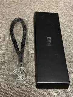 BMW 編み込みレザーキーホルダー ノベルティ