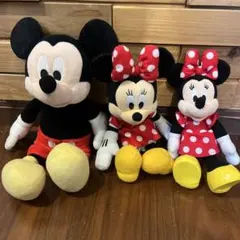 ディズニーストア ぬいぐるみ　3つセット