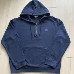 LACOSTE ネイビー ジッパー付きパーカー US Lのサムネイル