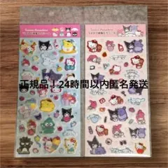 ラメ入り樹脂もりシール　サンリオキャラクターズ　2個セット❣️