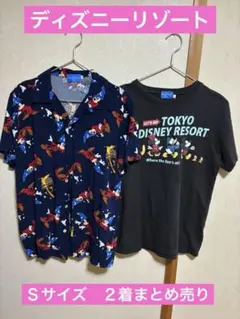 ミッキー　アロハシャツとTシャツ