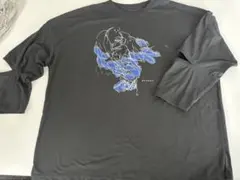米津玄師 母と子ライブTシャツ長袖Tシャツ ブラックのサムネイル