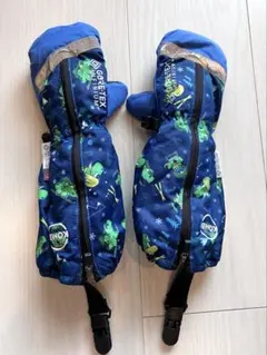 KOMBI ゴアテックス恐竜柄 キッズM 手袋