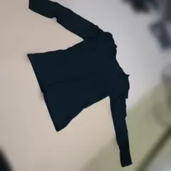 H196 ダークグリーン 長袖トップス　ヒートテック　M