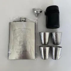 銀ショットグラス アメリカ「銀巻き装飾 リキュールグラス 高さ6cm（容量20ml