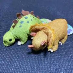 ワクワクの森 恐竜ぬいぐるみ ステゴ トリケラ まとめ売り