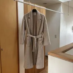 【タグ付き　新品未使用】ボンディングチェックチェスターコート