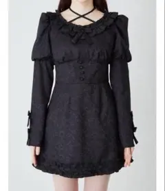 Ank Rouge ジャガードドーリーワンピースのサムネイル