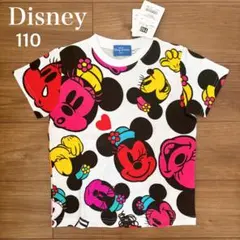 ディズニー リゾート ミニーマウス 総柄 Tシャツ 110のサムネイル