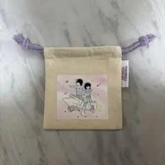 70th りぼん×3COINS ときめきトゥナイト　ミニ巾着