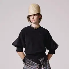 sacai サカイ 17リゾート ナイロン×ニット切り替え半袖ブルゾン　1のサムネイル