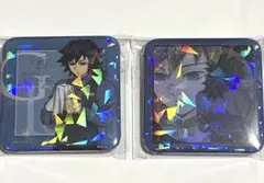 鬼滅の刃 モクテルバー 冨岡義勇　ロトくじ 第1弾　缶バッジ　2個セット