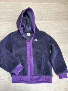 Nike フリースジャケット M パープル
