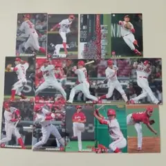 プロ野球チップスカード 2013.2014.2015.2016 広島 14枚