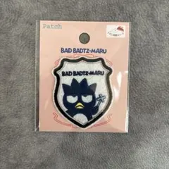 ワッペン　バッドばつ丸　サンリオ　エンブレム