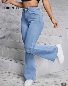 SHEIN ブーツカットデニム