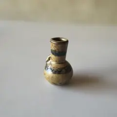 小さな一輪挿し 九谷焼 縞模様