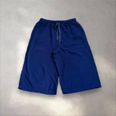 ステテコ　メンズ　M ネイビー　レーヨン　ヴィンテージ