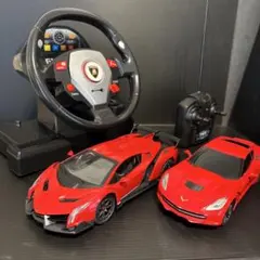 【ラジコンセット】ランボルギーニ　シボレーコルベットC7