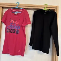 スポーツインナー 140cm adidasTシャツ 150cmセット