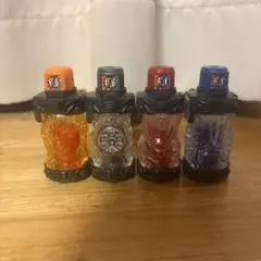 仮面ライダービルドフルボトル4本セット ホークガトリング、ラビットタンク