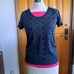 kissmark 水玉模様 スポーツウェア