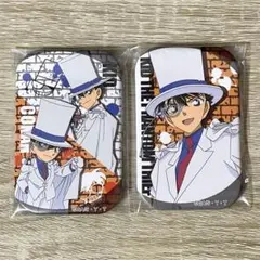名探偵コナン まるかく 缶バッジ 怪盗キッド コナン