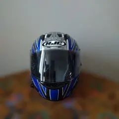 HJC フルフェイスヘルメット ブルー シルバーのサムネイル