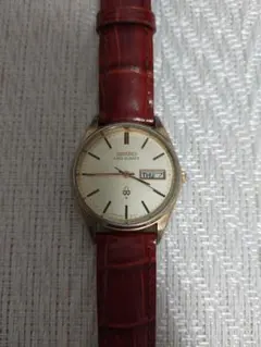고장·부품용 상품 SEIKO KING QUARTZ 부동품