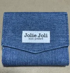 売り切り！300円! Jolie joli ジョリージョリ　三つ折り財布　ブルー