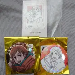 呪術廻戦　マルキューブ　イルミネーション　ポラショット＆ホロ缶バッジ　釘崎野薔薇