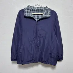 三河繊維 ナイロンジャケット 紫 M〜L 美品