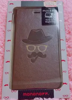 アイフォン　iPhone6 Plus　手帳型　ジェントルマン　ケース　カバー