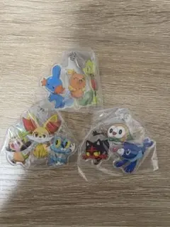 ポケモン 旅立ちの3匹 アクリルスイング×3個