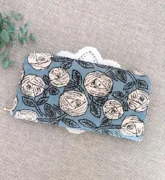 【残り僅か】刺繍1・rosy ピンクベージュ ギャルソン長財布 ミナペルホネン 残り僅か】刺繍1・rosy ピンクベージュ ギャルソン長財布 ミナ