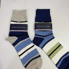 TOMMY HILFIGER メンズ ソックス 2足セット 25-27cmのサムネイル
