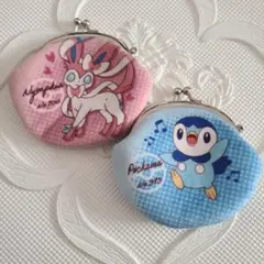 中古【 ポケットモンスター 】ポケモン がま口 小銭入れ ニンフィア ぽっちゃま