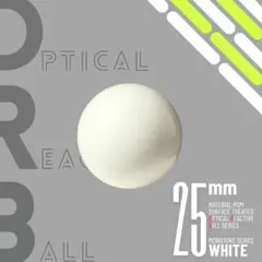 ●即日発送● 25mmトラックボール O.R.B. WHITE