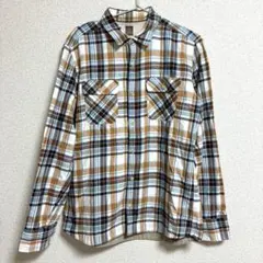 TAKEO KIKUCHIタケオキクチ チェックシャツ 長袖ネルシャツM相当のサムネイル