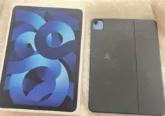 iPadAir第5世代ブルー64GBWiFi SmartKeyboardブラック