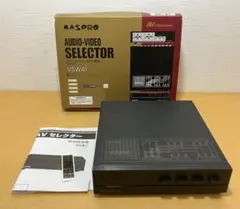 【動作確認済・箱説付】マスプロ AVセレクター VSW41 MASPRO 良品のサムネイル