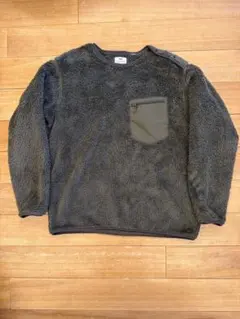 希少Lサイズ！ユニクロ×エンジニアドガーメンツ フリースプルオーバー オリーブ