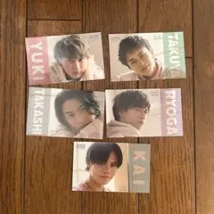 超特急　CD ステッカー　トレカ 超特急 カイ ステッカー クリアカード - メルカリ