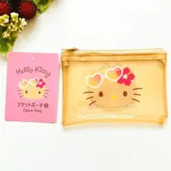 日焼けキティ ☆ フラットポーチ