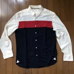 トミーヒルフィガーボタンダウンコットンシャツ