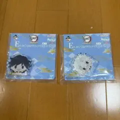 鬼滅の刃 一番くじ みててねアクリッツマスコット 義勇 実弥