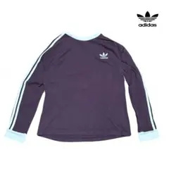 adidas 3ストライプス ワインレッド Lサイズ トレフォイルのサムネイル
