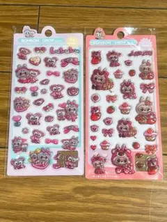 ラブブ ボンボンドロップシール2点セット