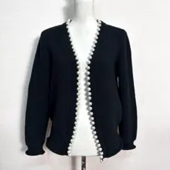 edit sheen セーターカーディガン ネイビー　C040のサムネイル
