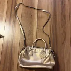 COACH ショルダーバッグ ゴールド